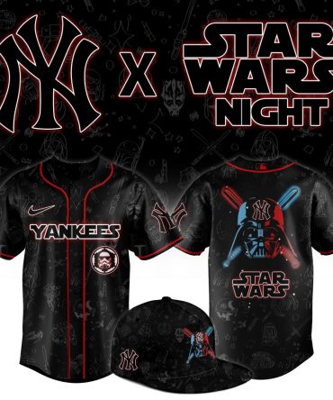Limited Edition Yankees X Star Wars Jersey – Perfect For Fans!