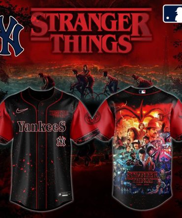 Stranger Things X Yankees Limited Edition Baseball Jersey - Ultimate Fan Gear!