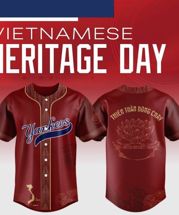 Limited Edition Vietnamese Heritage Day Yankees Jersey – Celebrate Culture & Style!