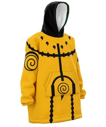 Nine-Tails Chakra Mode Hooded Blanket Hoodie