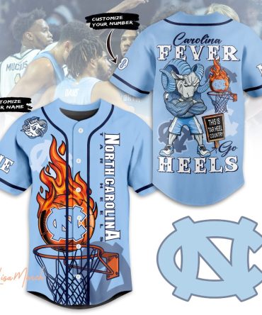 Customize Your Own North Carolina Tar Heels Jersey - Personalized Name & Number - Unique Fan Gear