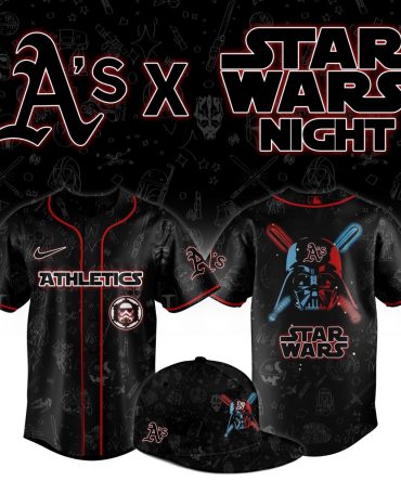 Limited Edition A’S X Star Wars Night Jersey – Ultimate Fan Gear!
