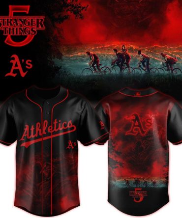 Stranger Things 5 Athletics Jersey - Limited Edition Sports Gear For Fans