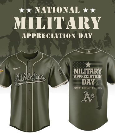 Honor Military Appreciation Day With Exclusive Athletics Jersey – Show Your Support!