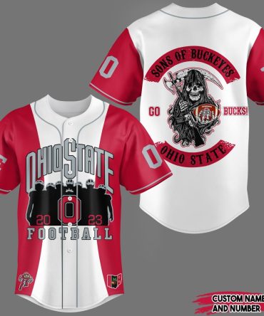 Custom Ohio State Buckeyes Football Jersey 2023 - Personalized Name & Number