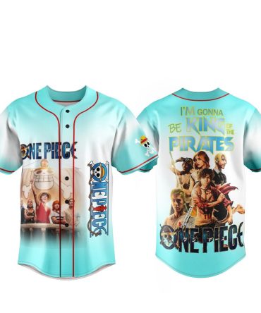 One Piece Pirate King Baseball Jersey - Vibrant Anime Fan Gear For All Ages
