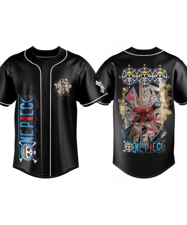 One Piece Anime Baseball Jersey - Stylish Graphic Design, Perfect Gift For Fans