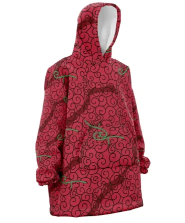 Ope Ope No Mi One Piece Hooded Blanket Hoodie