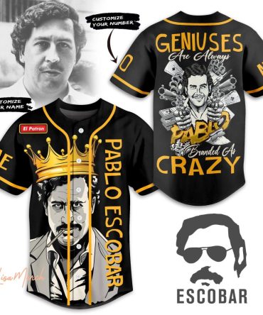 Pablo Escobar Baseball Jersey