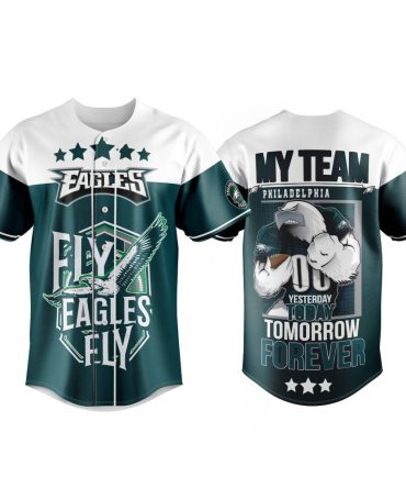 Eagles Fan Jersey - Fly Eagles Fly Custom Sports Shirt For Game Day