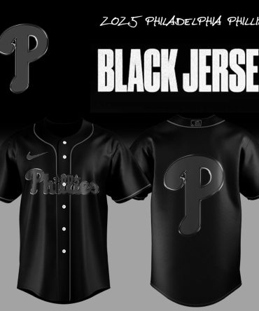 2023 Philadelphia Phillies Black Jersey - Authentic Team Gear For Fans