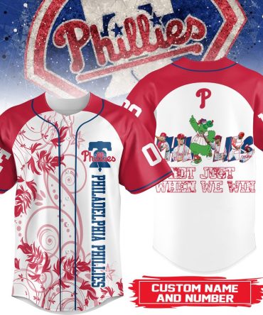 Custom Philadelphia Phillies Jersey – Add Your Name & Number – Perfect Gift!