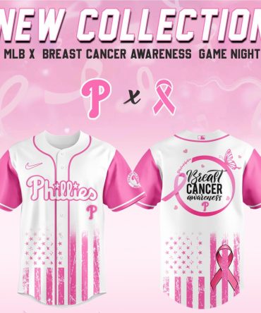 Mlb Phillies Breast Cancer Awareness Jersey - Limited Edition Pink Collection