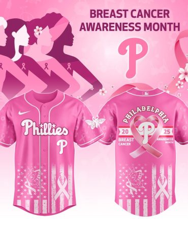 Support Breast Cancer Awareness: Phillies Pink Jersey - Limited Edition 2025