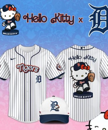 Hello Kitty X Tigers Baseball Jersey – Limited Edition Fan Gear
