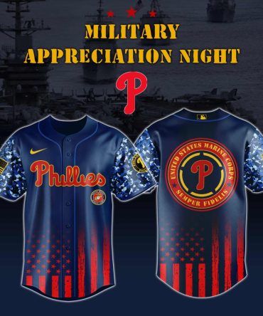 Honor The Game: Military Appreciation Night Phillies Jersey - Limited Edition
