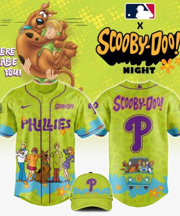 Scooby-Doo X Phillies Jersey - Limited Edition Mlb Collectible Gear