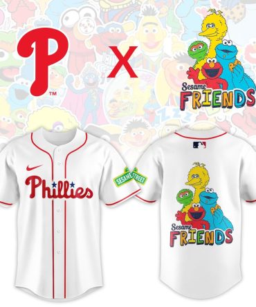 Phillies X Sesame Street Friends Jersey – Limited Edition Mlb Collaboration