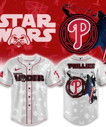 Star Wars Darth Vader Phillies Jersey - Limited Edition Fan Gear