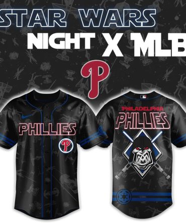 Star Wars X Mlb Phillies Jersey - Limited Edition Collectible Gear