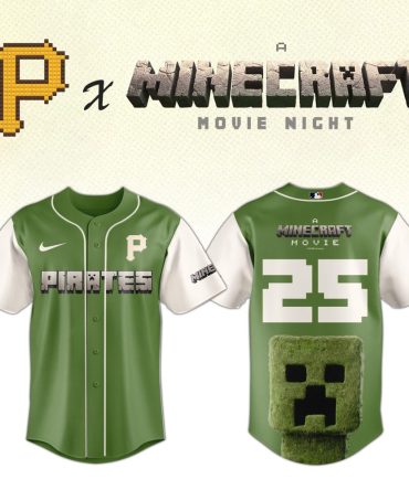 Minecraft X Pirates Limited Edition Jersey – Perfect For Fans & Collectors!
