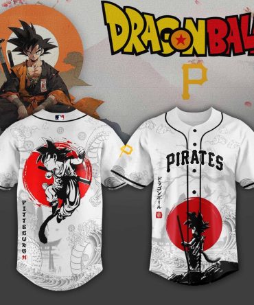 Dragon Ball X Pirates Jersey - Limited Edition Anime Baseball Shirt For Fans