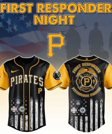Limited Edition Pirates First Responder Night Jersey - Honor Heroes In Style!