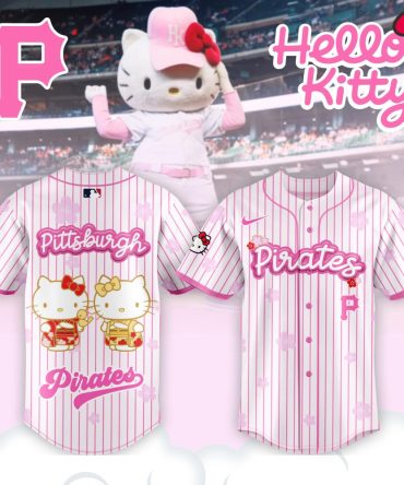 Hello Kitty X Pittsburgh Pirates Pink Jersey - Limited Edition Mlb Fan Gear