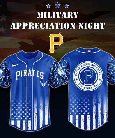 Limited Edition Military Appreciation Pirates Jersey - Honor The Heroes In Style!