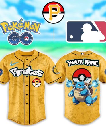 Custom Pokémon Go Baseball Jersey – Personalized Name & Design – Perfect Gift For Fans!