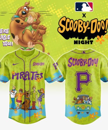 Limited Edition Scooby-Doo X Mlb Pirates Jersey – Vibrant Fan Gear For All Ages!
