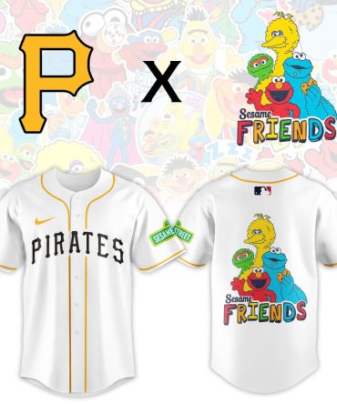 Pittsburgh Pirates X Sesame Street Friends Jersey - Limited Edition Fan Gear