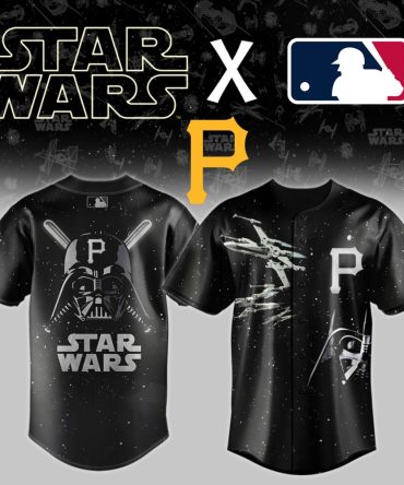 Star Wars X Mlb Pirates Jersey - Darth Vader Design, Limited Edition Fan Gear
