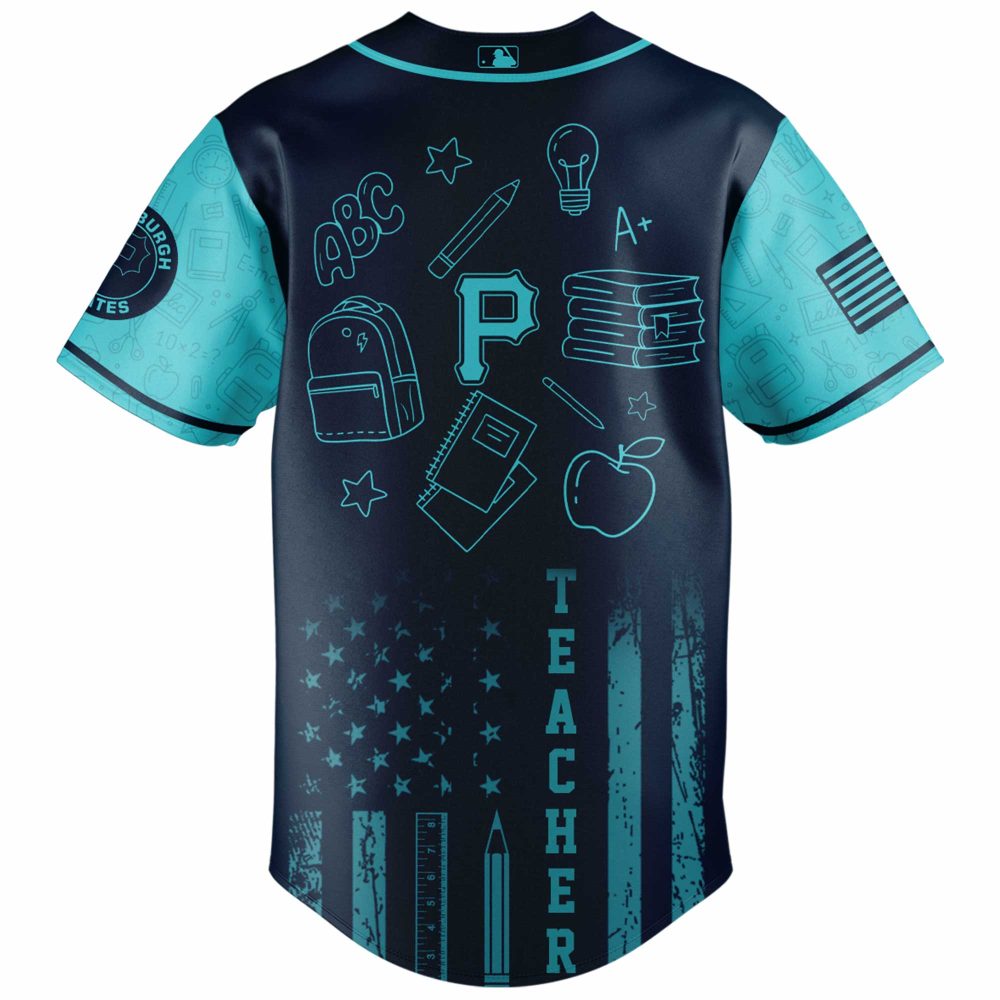 Pirates Teacher Appreciation Jersey – Perfect Gift For Educators, Stylish & Unique Design - Image 3
