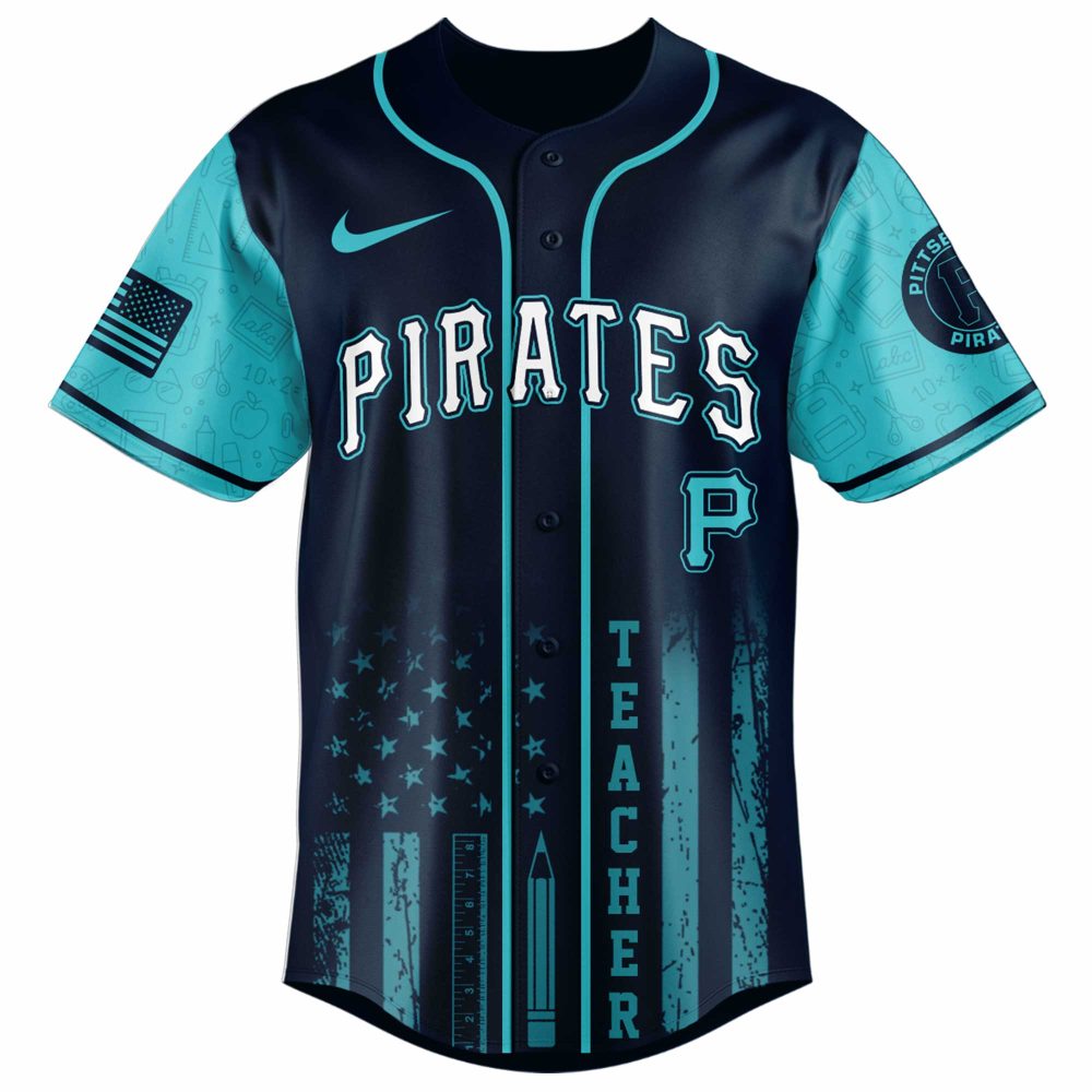 Pirates Teacher Appreciation Jersey – Perfect Gift For Educators, Stylish & Unique Design - Image 2