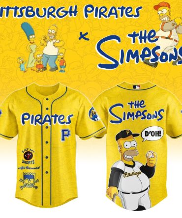 Pittsburgh Pirates X Simpsons Baseball Jersey – Limited Edition Fan Gear