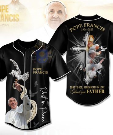 Pope Francis Personalized Baseball Jersey For Fan