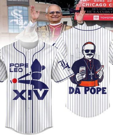 Da Pope Baseball Jersey - Fun Chicago Style Sports Fan Apparel