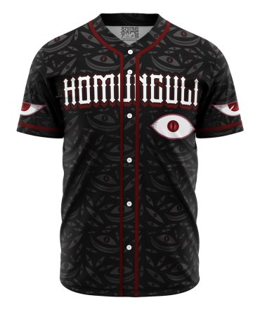 Eye-Catching Homunculi Baseball Jersey – Unique Anime Graphic Tee For Fans