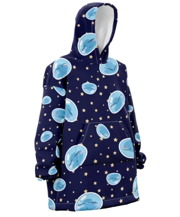 Rimuru Tempest That Time I Got Reincarnated As A Slime Hooded Blanket Hoodie