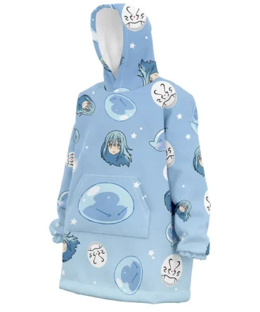 Rimuru Tempest That Time I Got Reincarnated As A Slime Hooded Blanket Hoodie