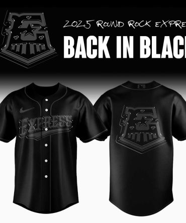 2023 Round Rock Express Black Jersey - Limited Edition Fan Gear