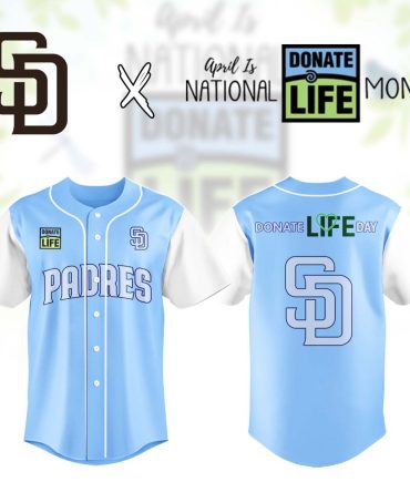 Limited Edition Padres Jersey - Support Donate Life Month With Style!