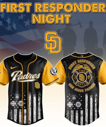 Honor Heroes: Padres First Responder Night Jersey – Limited Edition