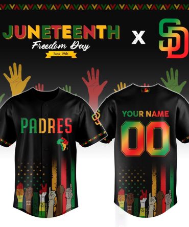 Custom Juneteenth Padres Jersey - Celebrate Freedom With Style & Personalization