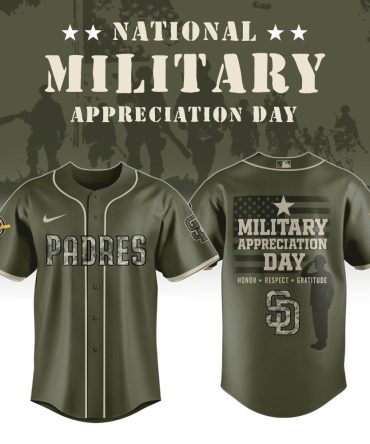 Honor Military Appreciation Day With Limited Edition Padres Jersey – Show Your Support!
