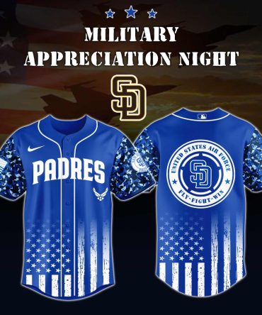 Patriotic Padres Jersey – Military Appreciation Night Edition , Limited Edition Gear
