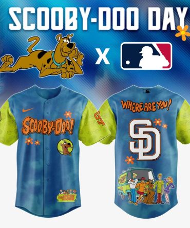 Scooby-Doo X Mlb San Diego Padres Jersey – Limited Edition Fan Gear