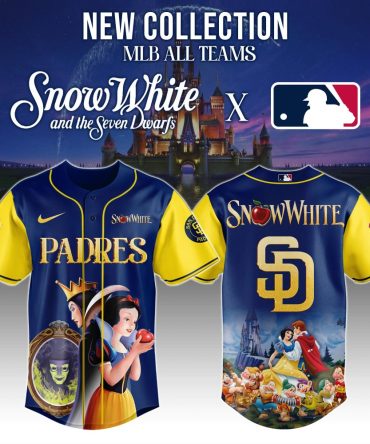 Snow White X Mlb Padres Jersey – Limited Edition All Teams Collection
