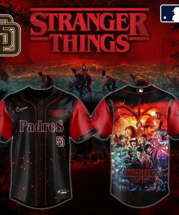 Stranger Things X Padres Mlb Jersey - Limited Edition Fan Gear